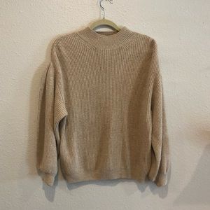 Nordstrom Leith Knit Wide Sleeve Sweater